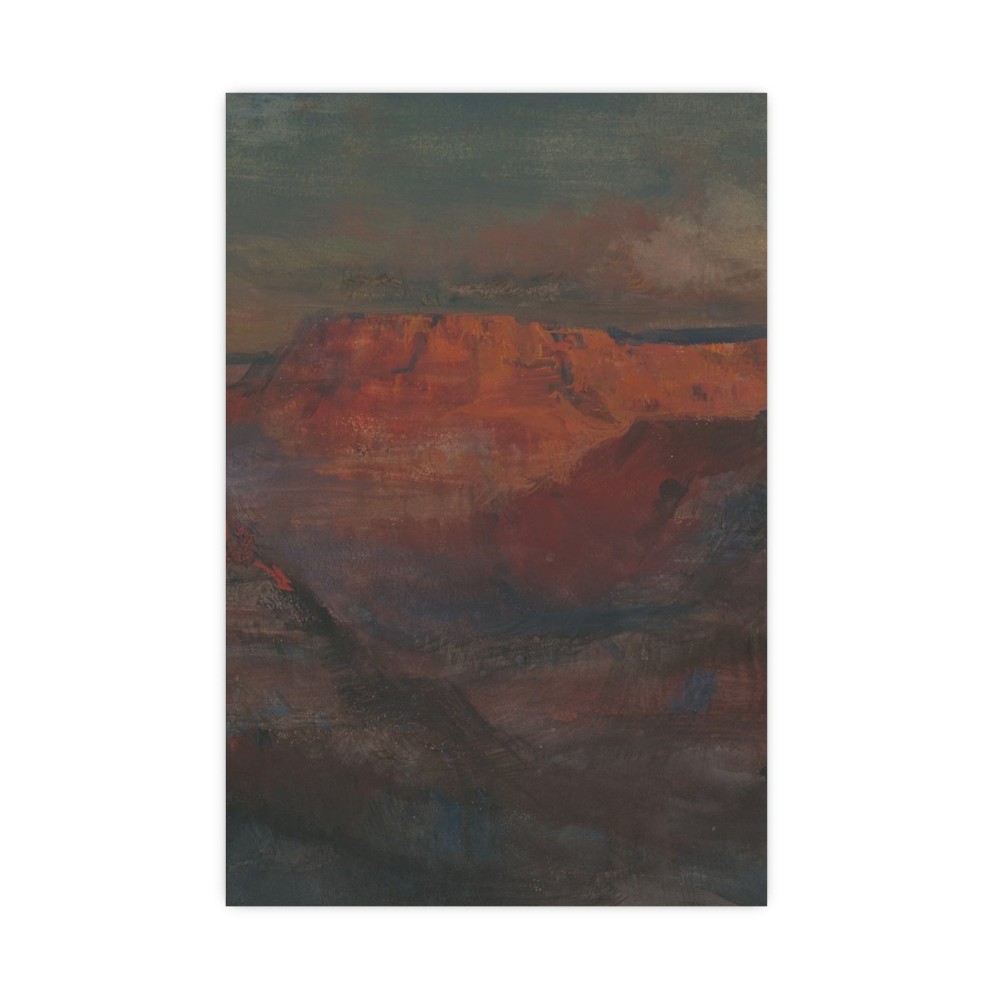 Grand Canyon Afterglow - American West Fine Art Poster