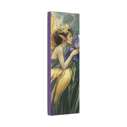 Iris You Were Here - Flowers & Fairies Collection - Fine Art Print on Canvas