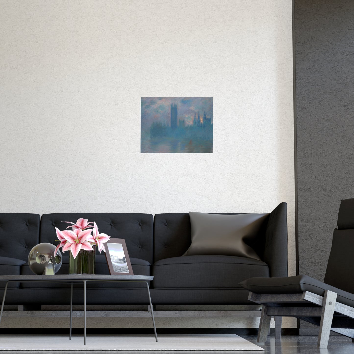 Houses of Parliament London - Monet Fine Art Poster