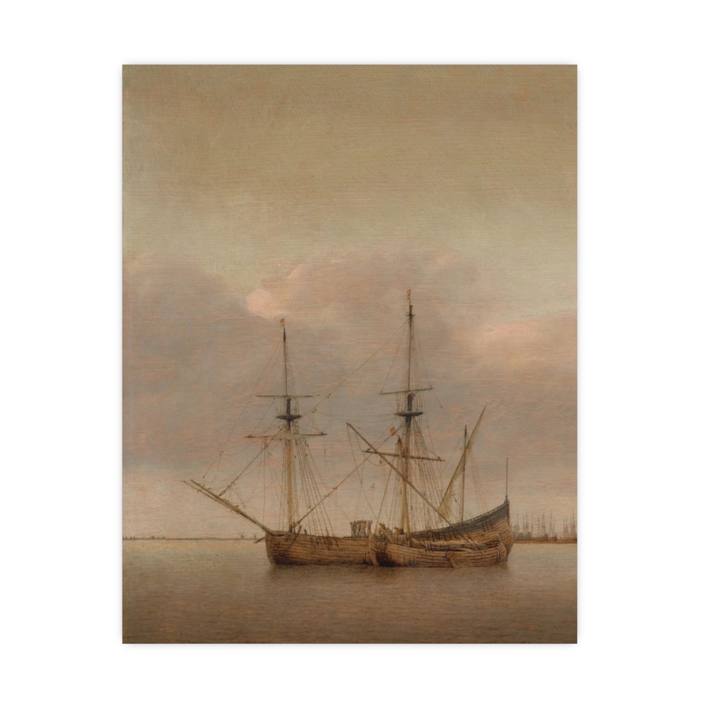 View of Hoorn - Dutch Cityscape Fine Art Poster