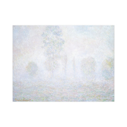 Morning Haze - Monet - Masterworks - Atmospheric Landscape Fine Art Poster