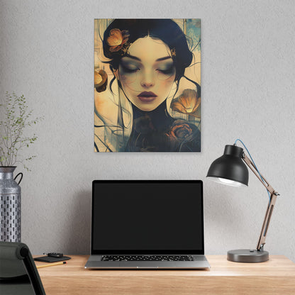 Up in Smoke - Secret Garden Series - Fine Art Print on Canvas