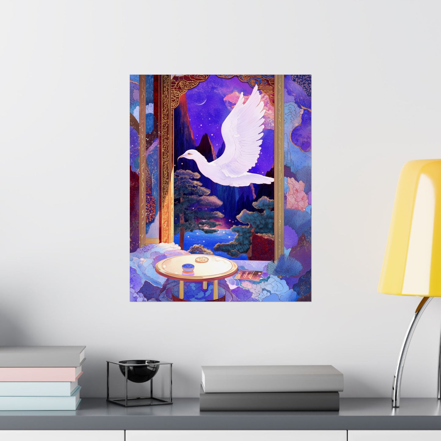 Into the Mystic Dove Messenger Fine Art Print