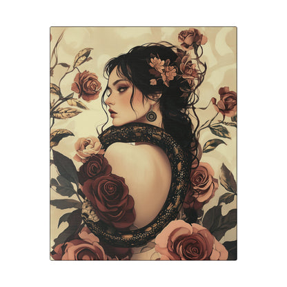 Never Look Back - Secret Garden Series - Fine Art Print on Canvas
