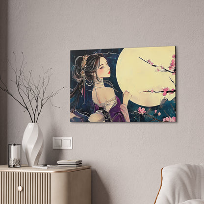 Thinking of You in the Moonlight - Fine Art Print - Wall Art on Canvas