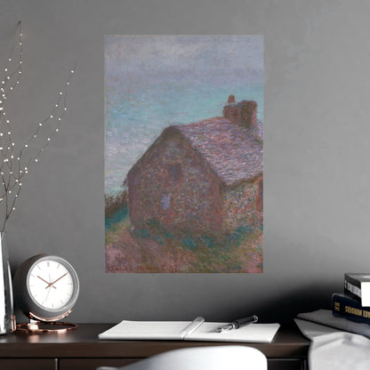 The Customs House at Varengeville - Monet Fine Art Poster