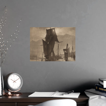 Sunshine and Shadow - Forest Interior Fine Art Poster