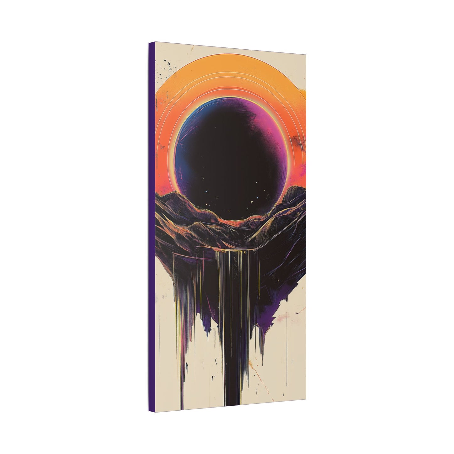 Valley of Dreams - Abstract Color Series- Fine Art Print on Canvas