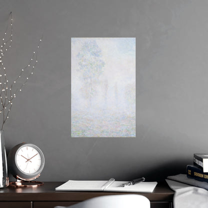 Morning Haze - Monet - Masterworks - Atmospheric Landscape Fine Art Poster