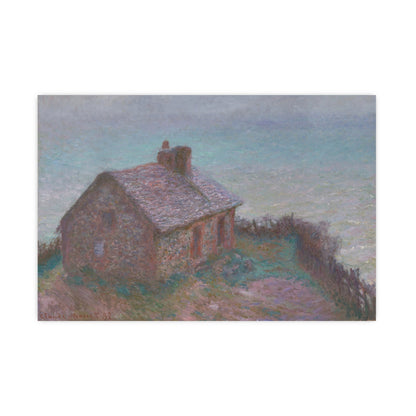 The Customs House at Varengeville - Monet Fine Art Poster
