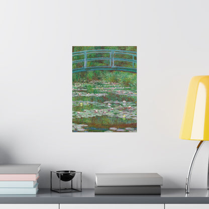 Claude Monet - Japanese Foot Bridge Fine Art Canvas Print