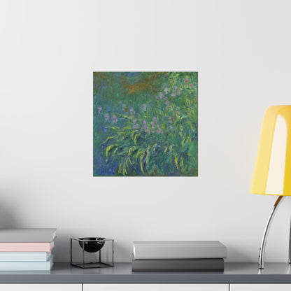 Claude Monet - Irises Botanical Fine Art Print