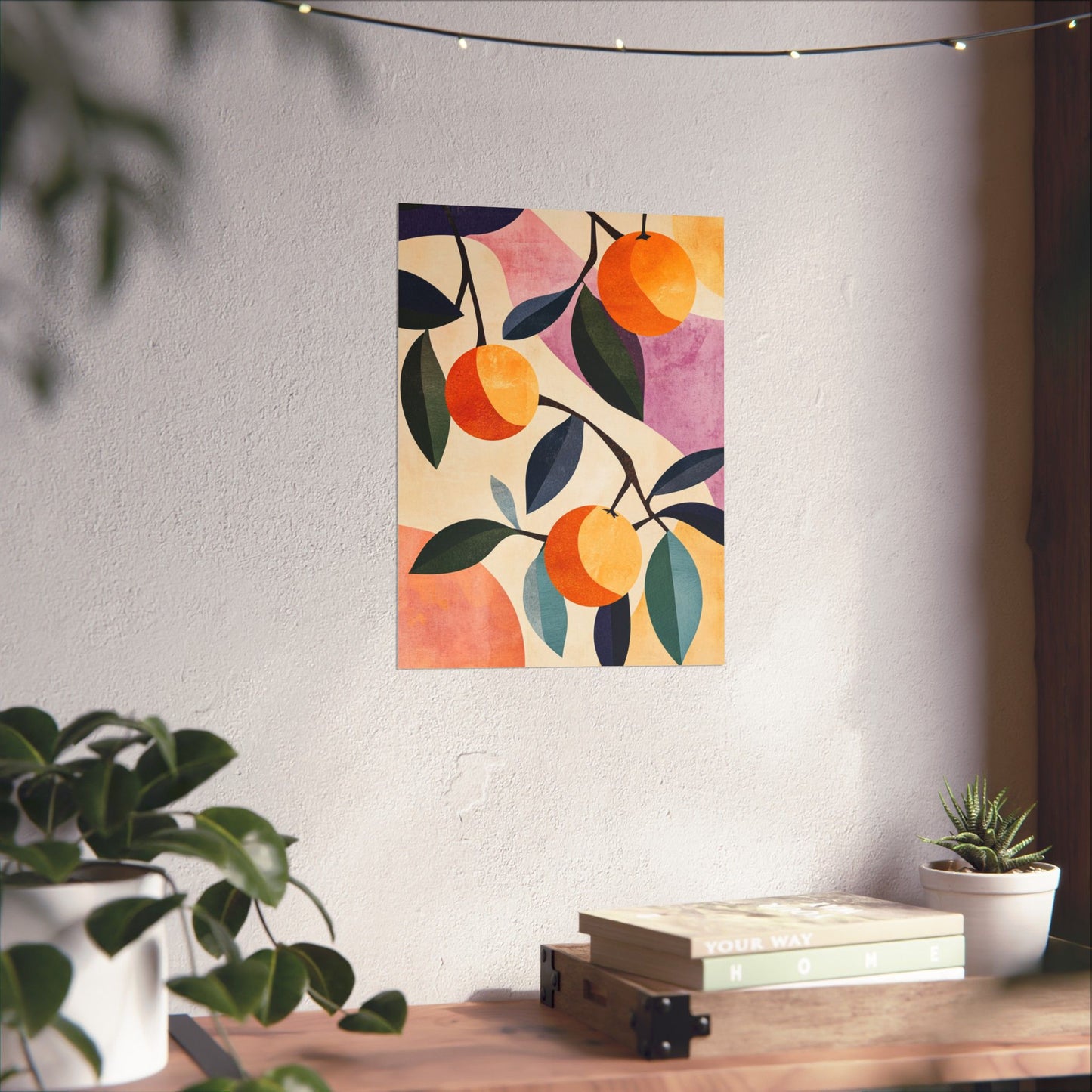 Orange Delight Botanical Fine Art Print