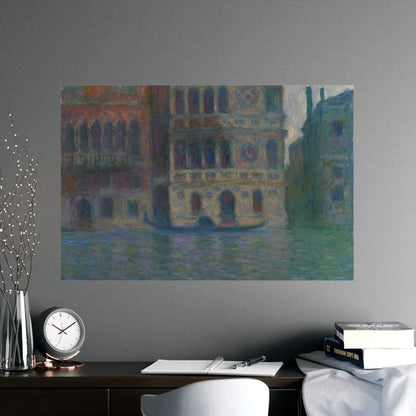 Venice Palazzo Dario - Monet Fine Art Poster