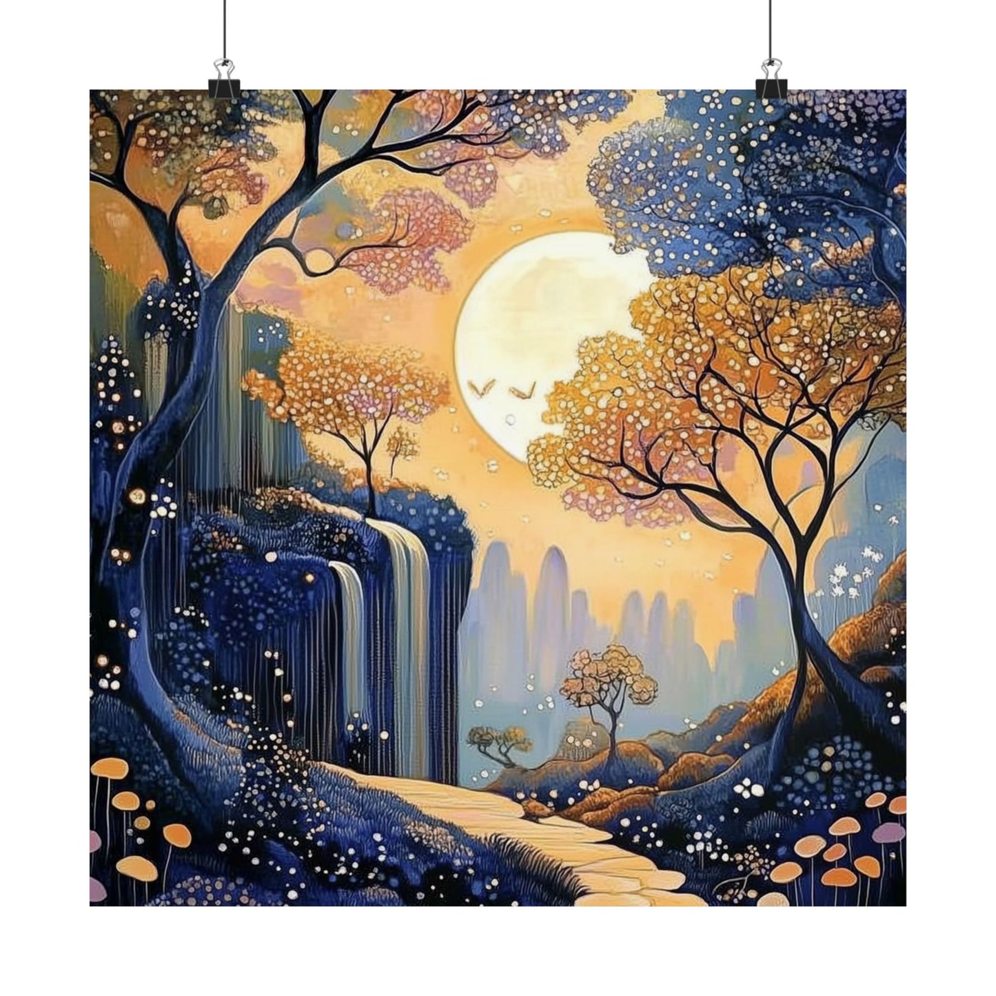 Enchanted Path Fine Art Print - Serene Scenes - Delight in Nature - Wall Art for Home Décor - Posters