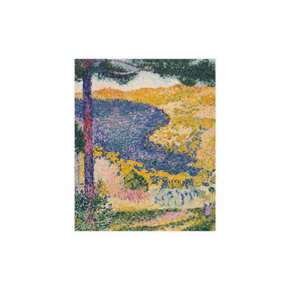 Valley with Fir Shade on the Mountain - Museum Collection - Fine Art Poster