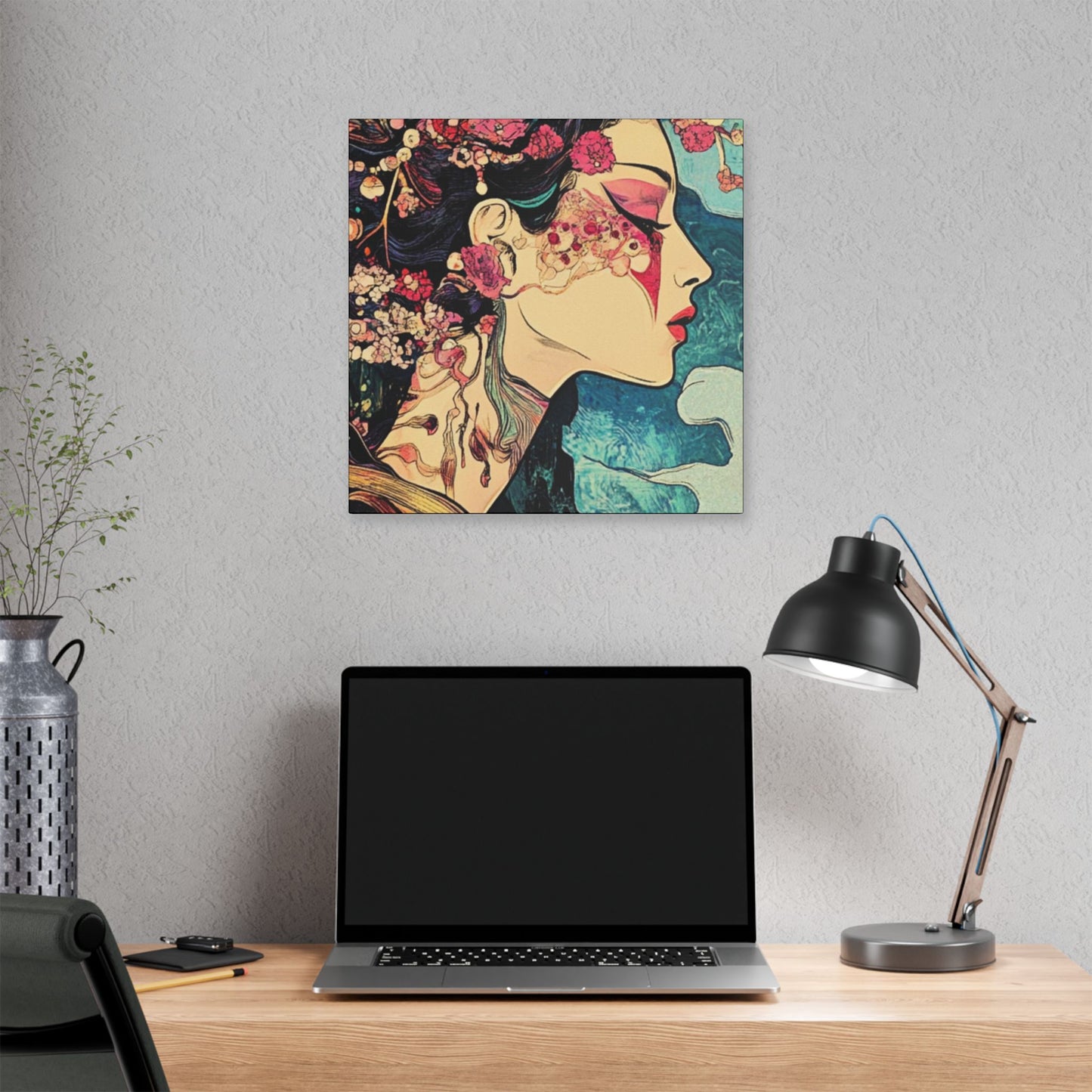 Listen to the Wind - Fine Art Print - on Canvas