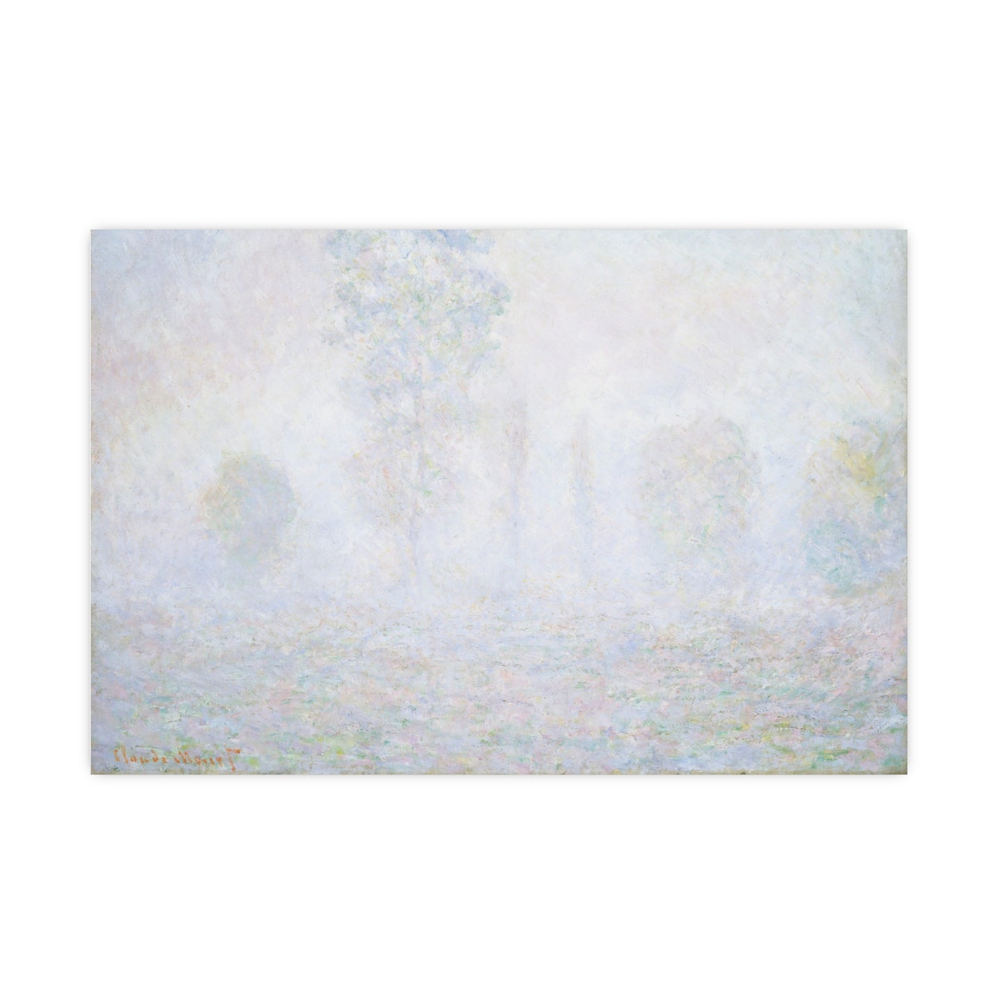 Morning Haze - Monet - Masterworks - Atmospheric Landscape Fine Art Poster