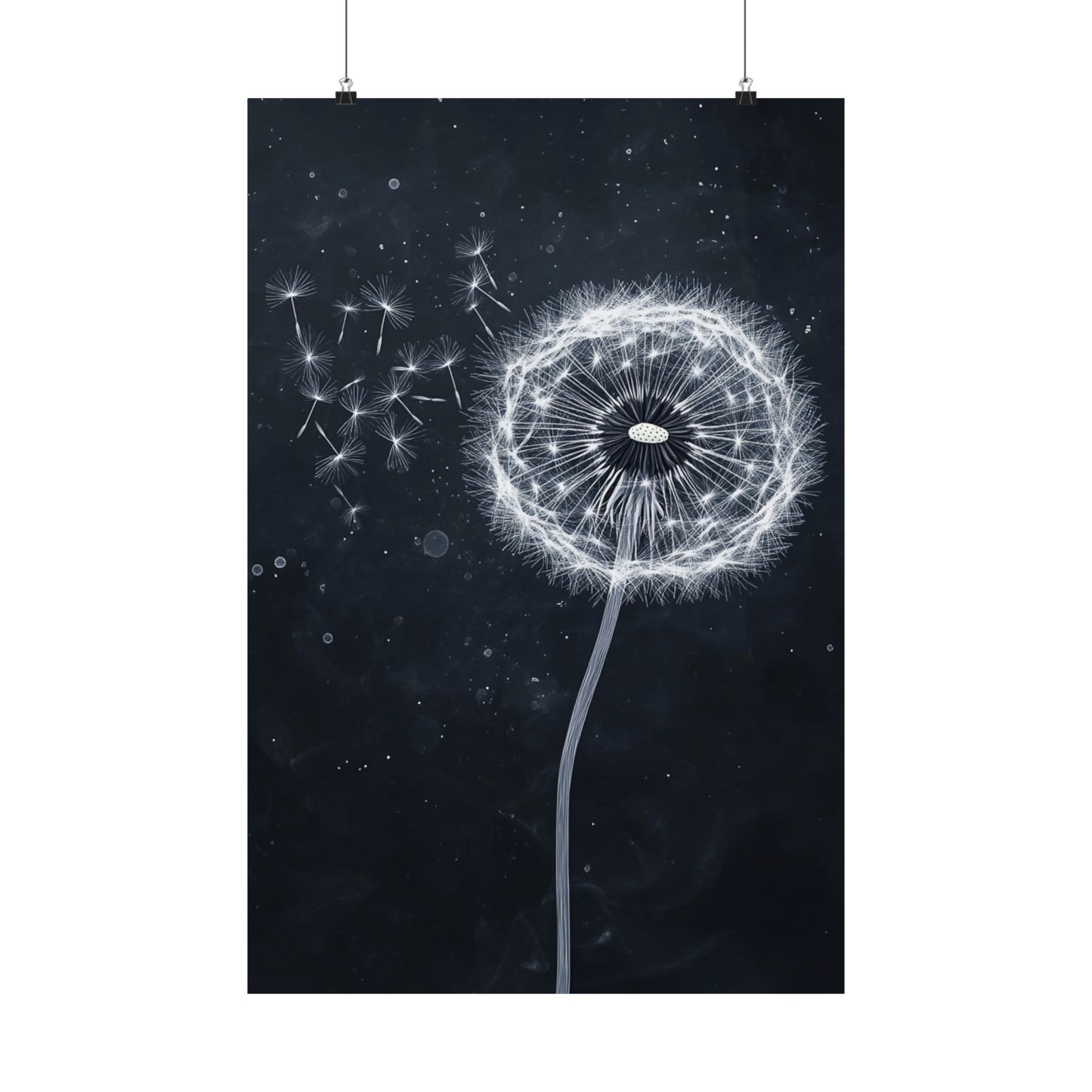 Just Dandy Dandelion Inspirational Fine Art Print