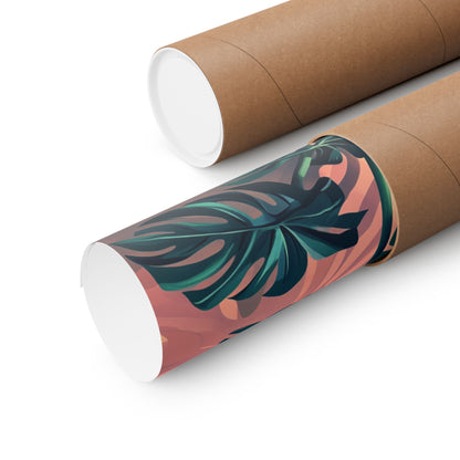 Tropical Monstera Botanical Fine Art Print