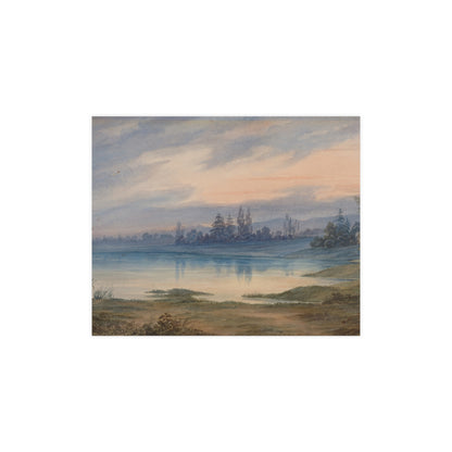 Landscape near Strasbourg - European Pastoral Fine Art Poster