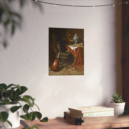 Elegant - Still Life Art - 17th Century Interior Painting - Fine Art Print - Gothic Art - Vintage Fine Art