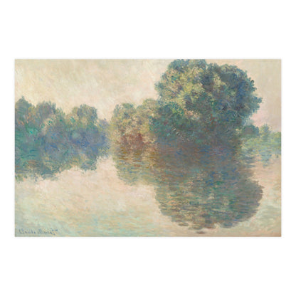 The Seine at Giverny - Monet Fine Art Poster