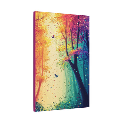 Enchanted Forest - Delight in Nature Series - Fine Art Print on Canvas
