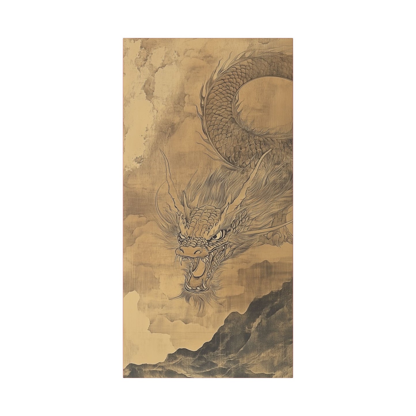 Smoke - Dragon Collection - Year of the Dragon -  Fine Art Print on Canvas