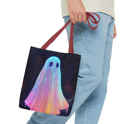 Comic Ghost - Spooky Time -Tote Bag (AOP)