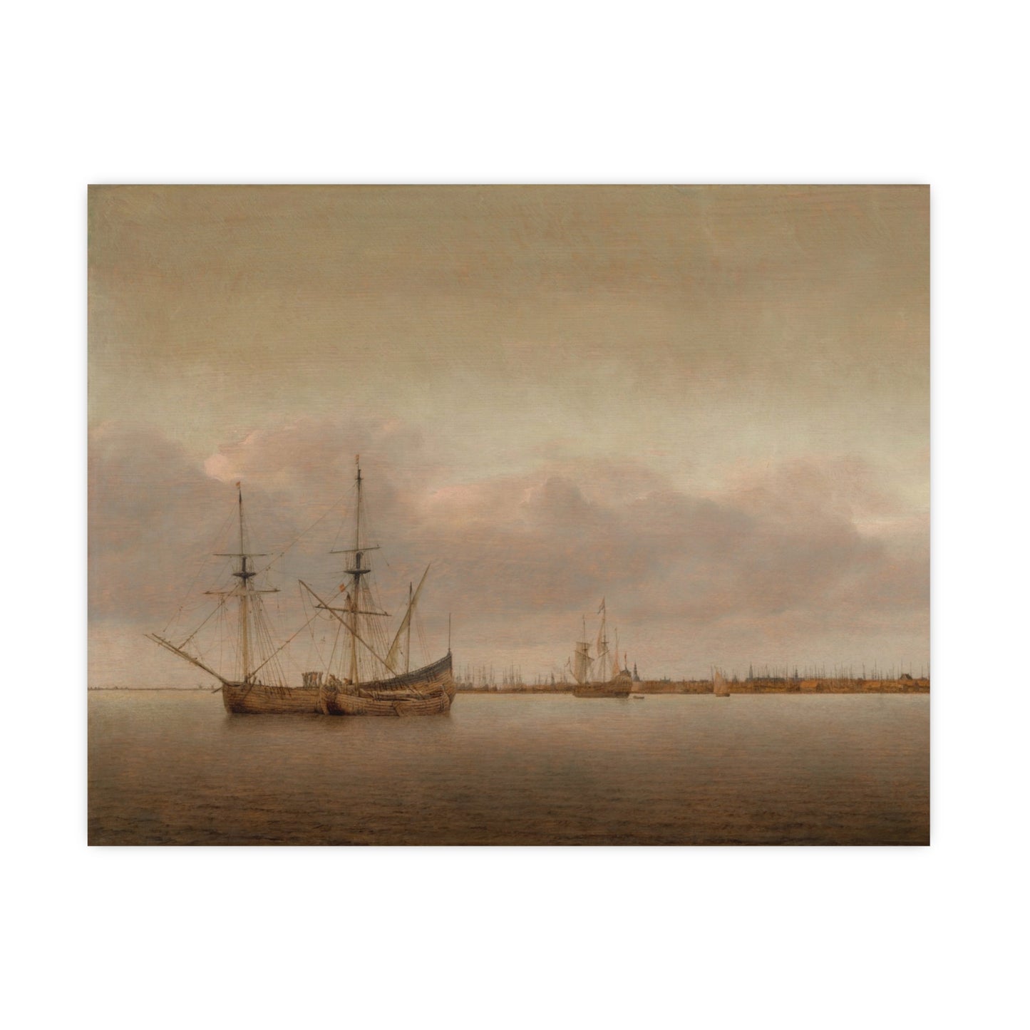 View of Hoorn - Dutch Cityscape Fine Art Poster