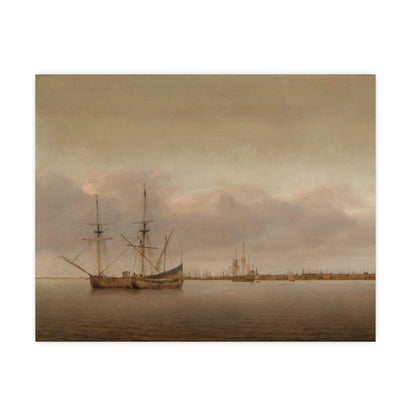 View of Hoorn - Dutch Cityscape Fine Art Poster