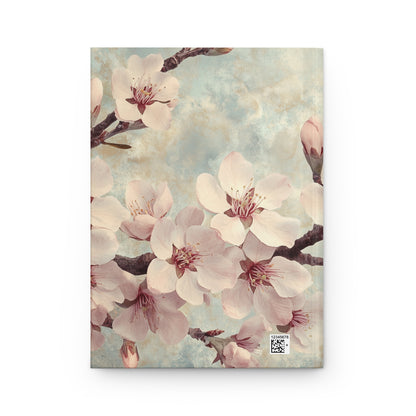 Blossoms Bring Serenity Art Print Hardcover Journal