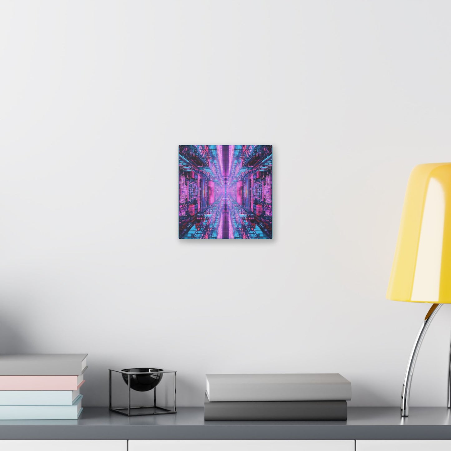 Quantum Glitch on Canvas