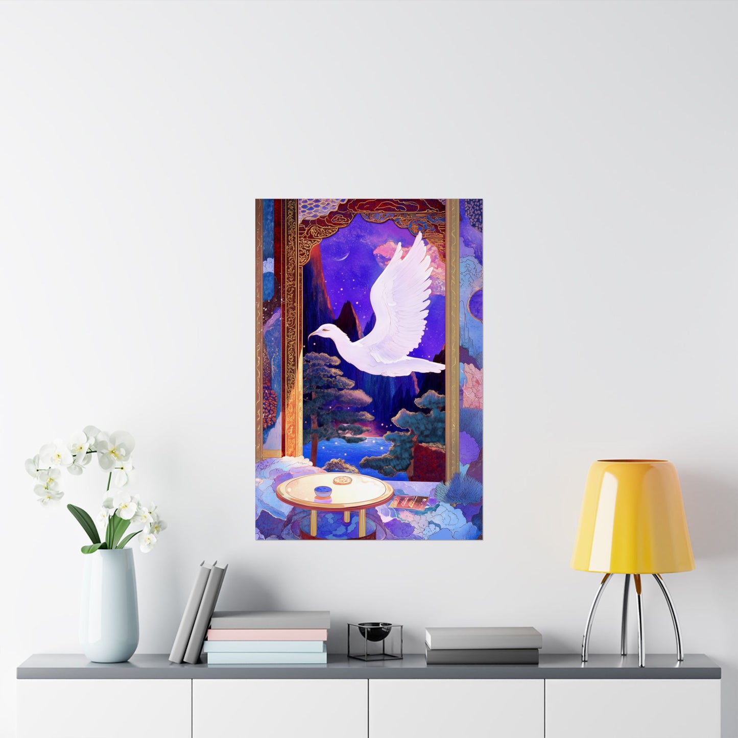 Into the Mystic Dove Messenger Fine Art Print