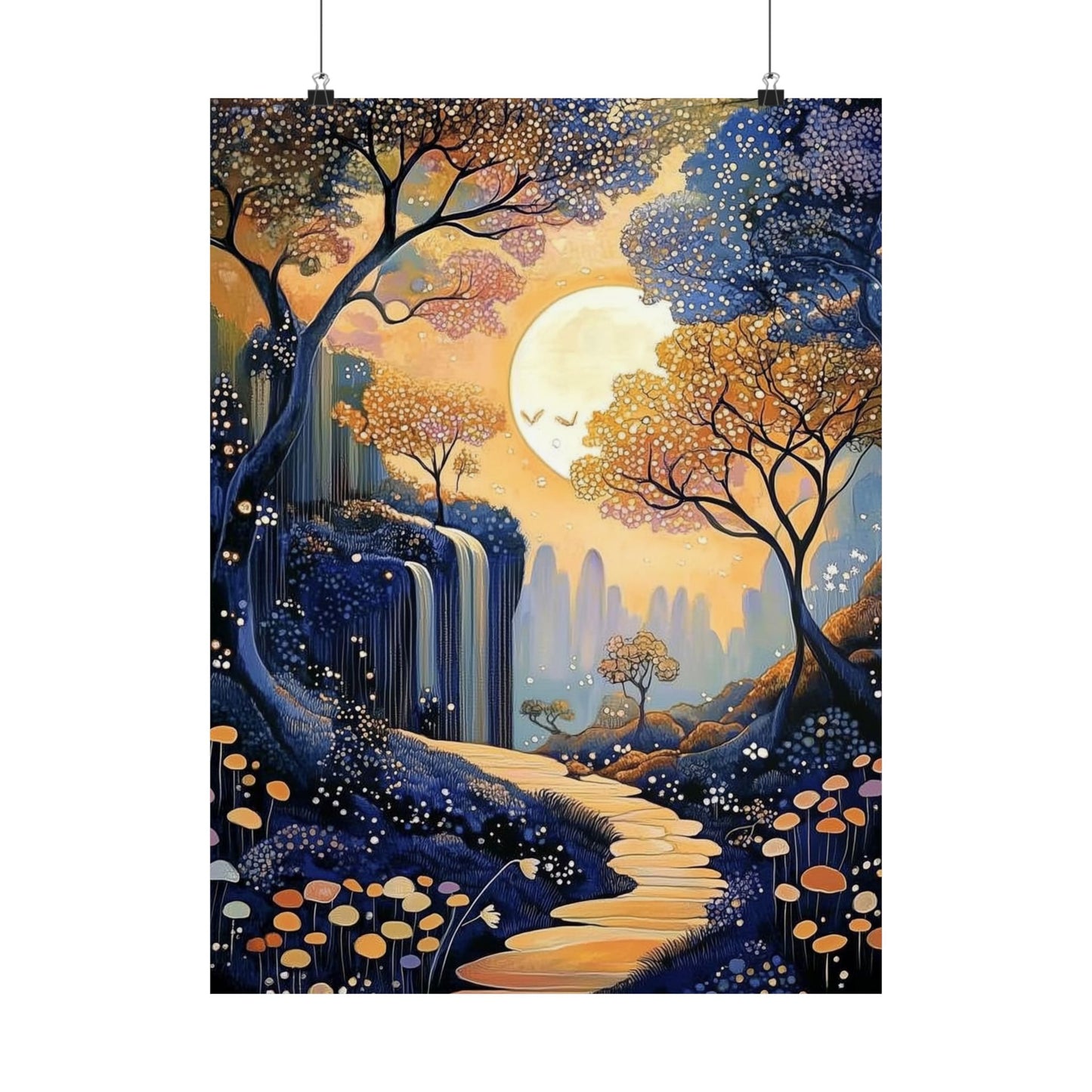 Enchanted Path Fine Art Print - Serene Scenes - Delight in Nature - Wall Art for Home Décor - Posters