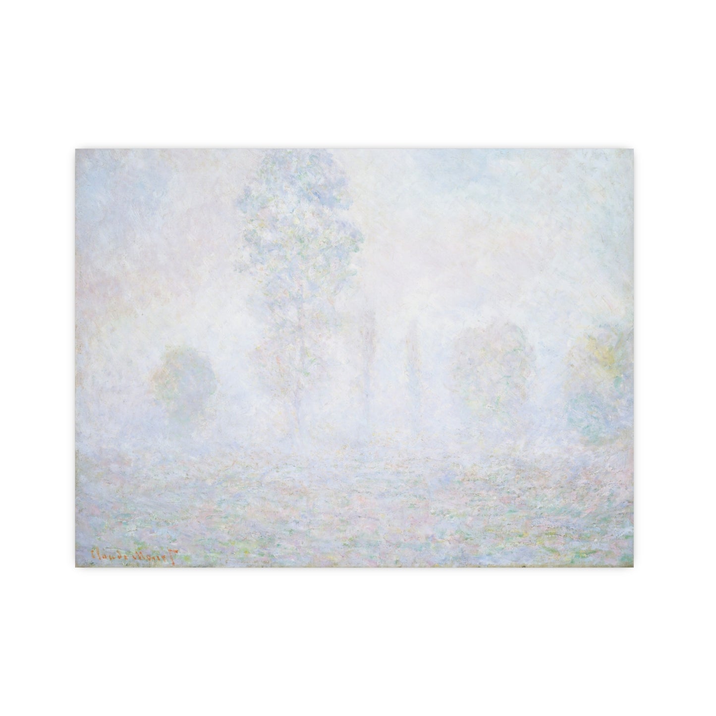 Morning Haze - Monet - Masterworks - Atmospheric Landscape Fine Art Poster