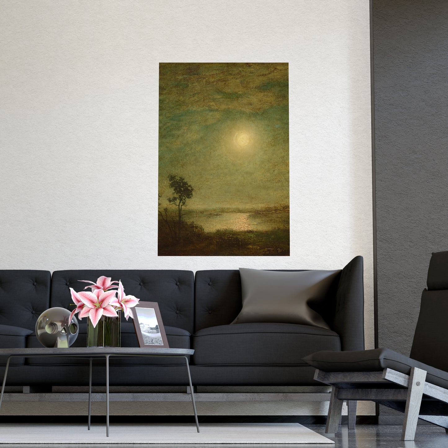 Moonlight II - Luminous Night Fine Art Poster
