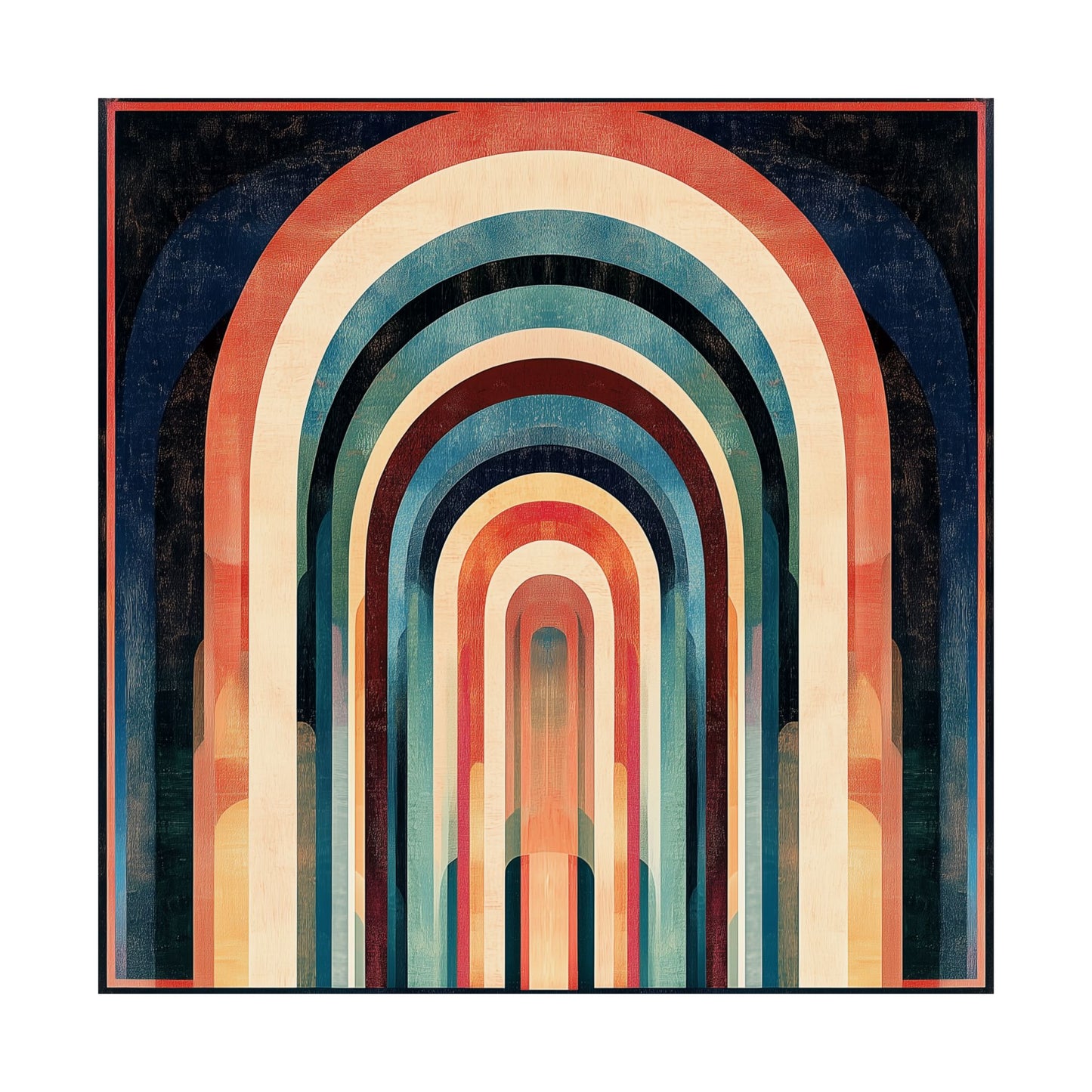 Doors of Perception Fine Art Print - Arches 11:11 - Bauhaus - Bohemian Wall Art - Modern Art - Matte Vertical Poster