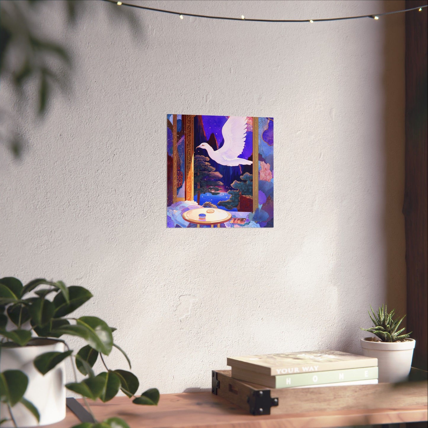 Into the Mystic Dove Messenger Fine Art Print