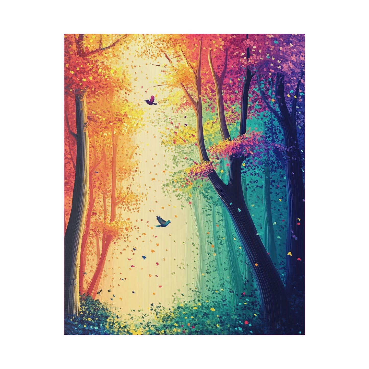 Enchanted Forest - Delight in Nature Series - Fine Art Print on Canvas