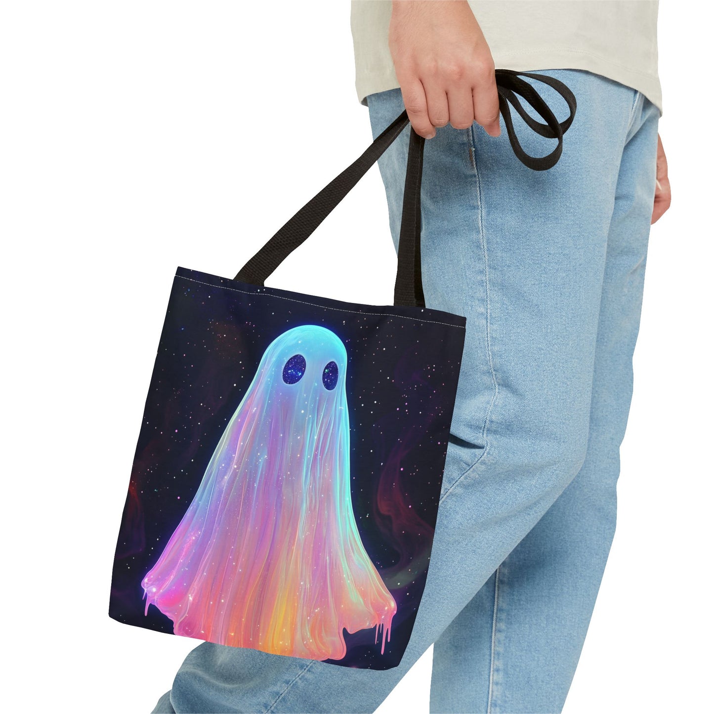 Comic Ghost - Spooky Time -Tote Bag (AOP)