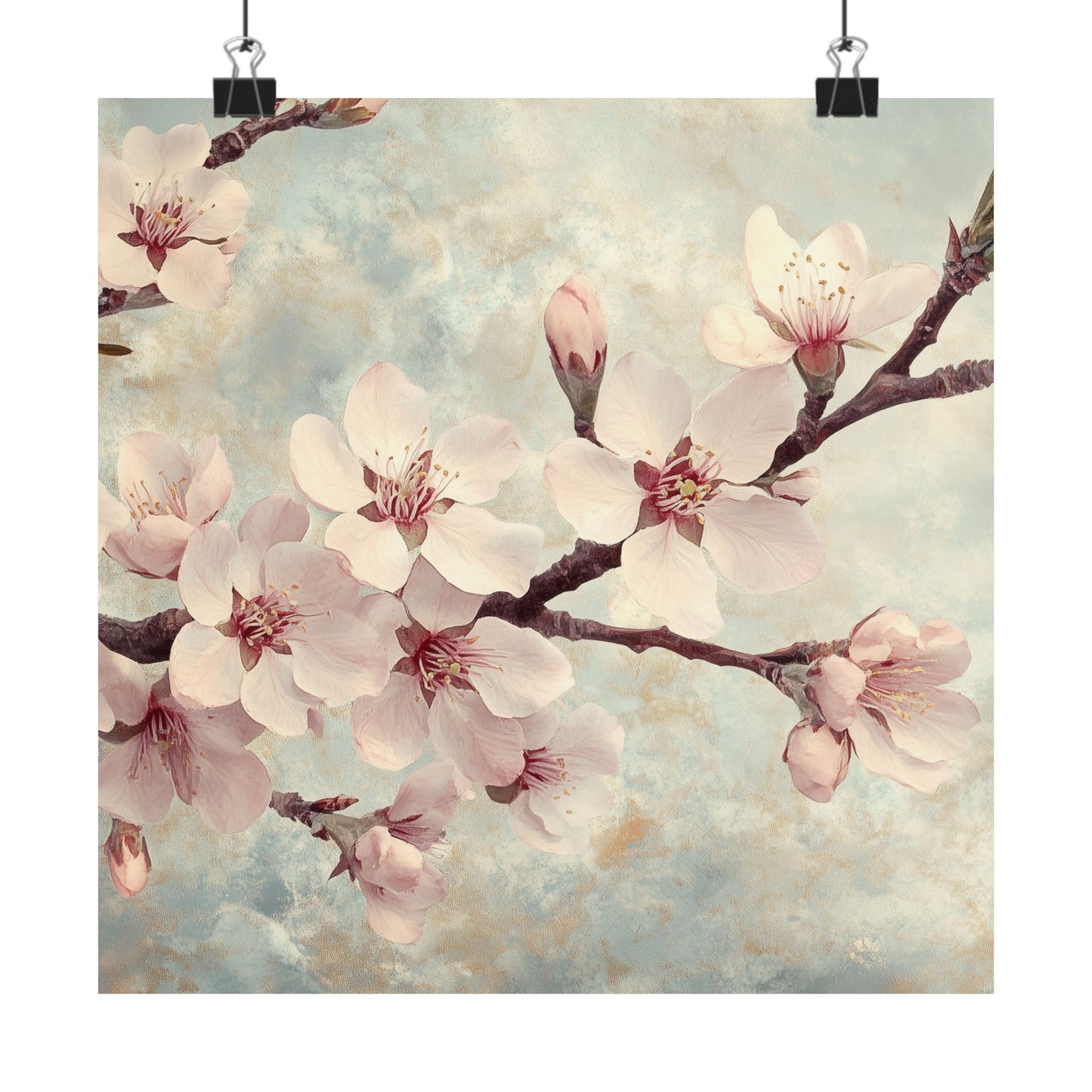 Blossoms Bring Serenity Floral Fine Art Print