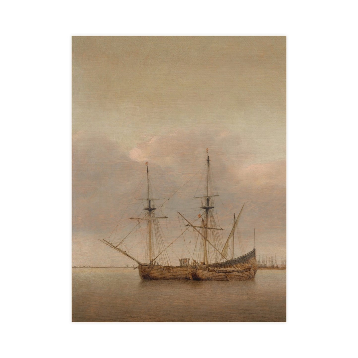 View of Hoorn - Dutch Cityscape Fine Art Poster