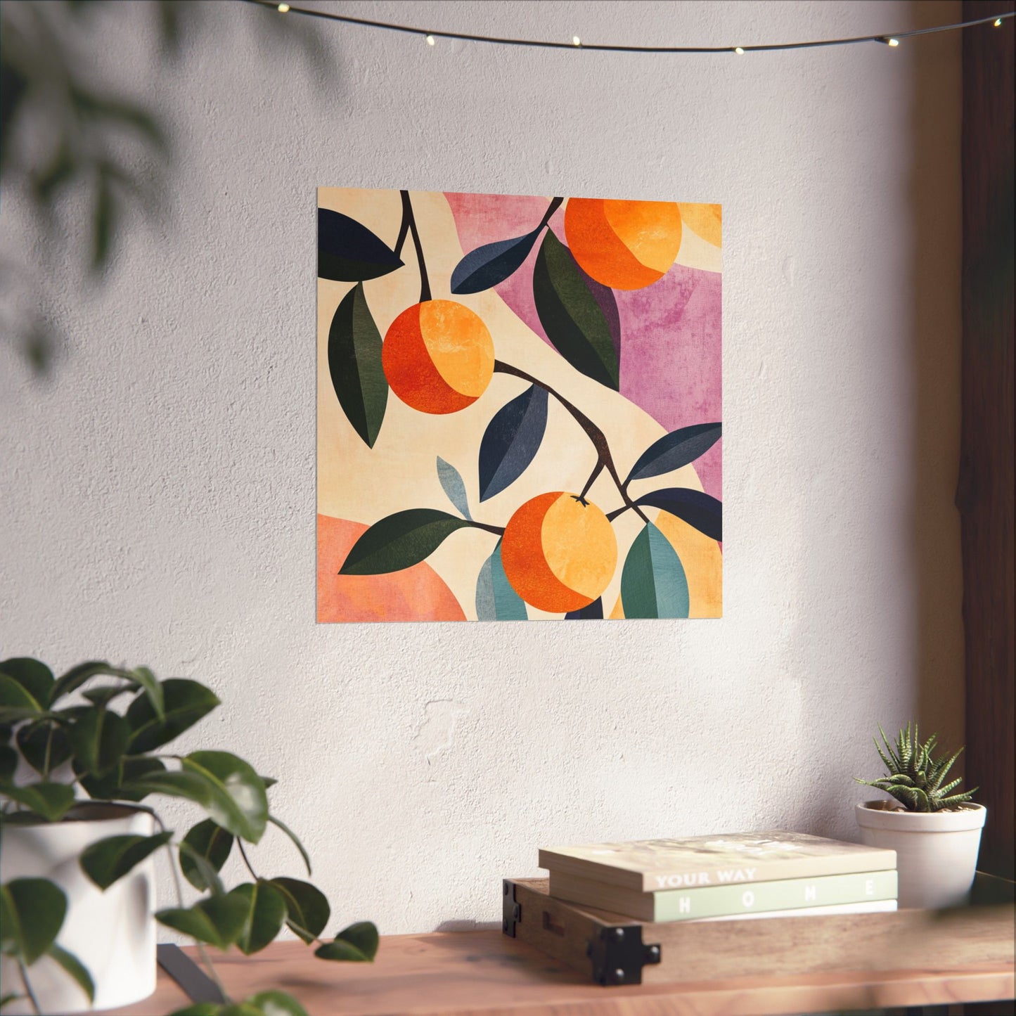 Orange Delight Botanical Fine Art Print