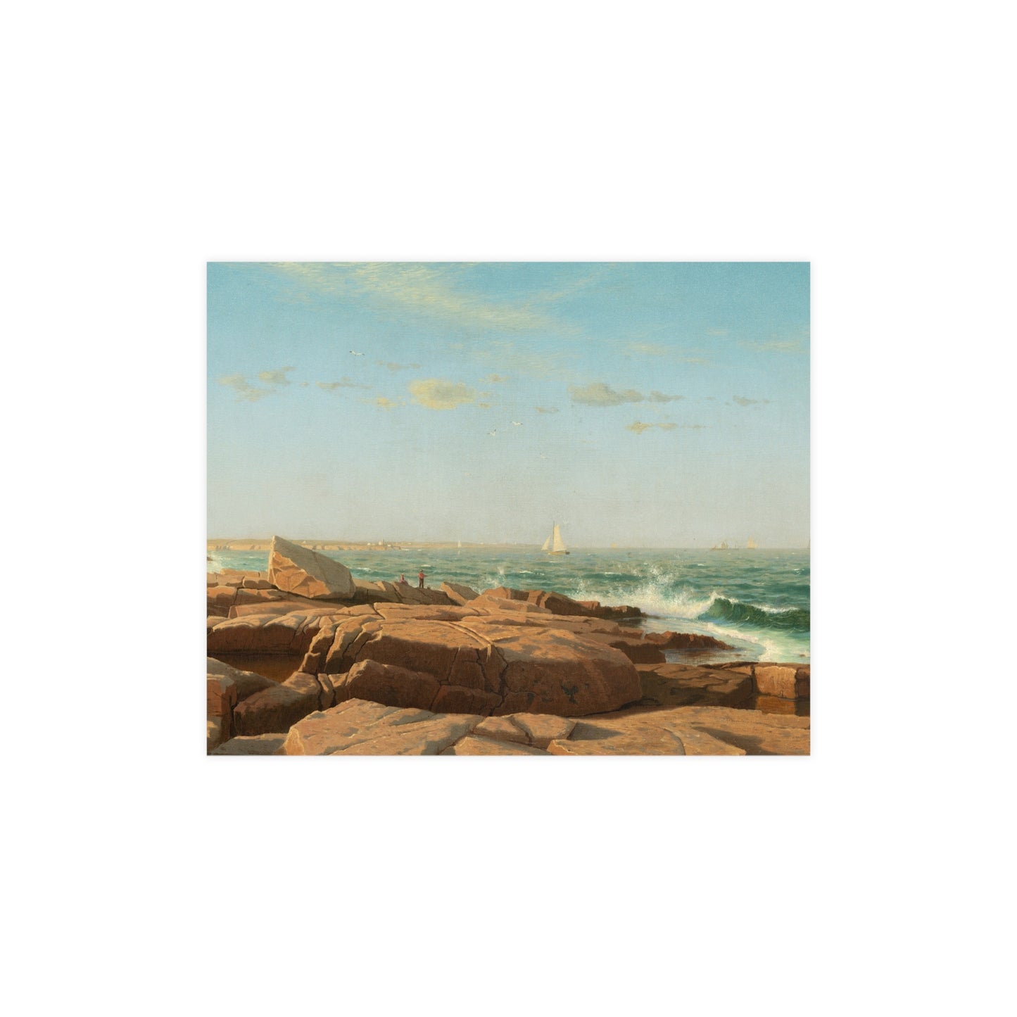 Narragansett Bay - Coastal New England Fine Art Poster
