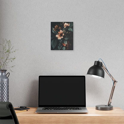 Evergreen Moody Botanical -Secret Garden Series  - Fine Art Print on Canvas