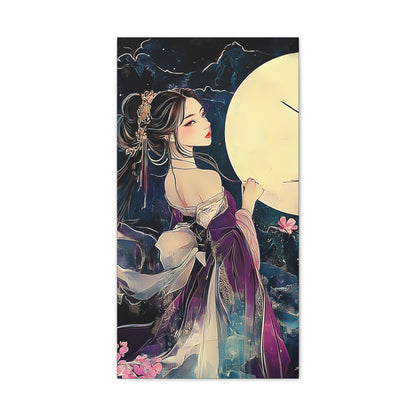 Thinking of You in the Moonlight - Fine Art Print - Wall Art on Canvas