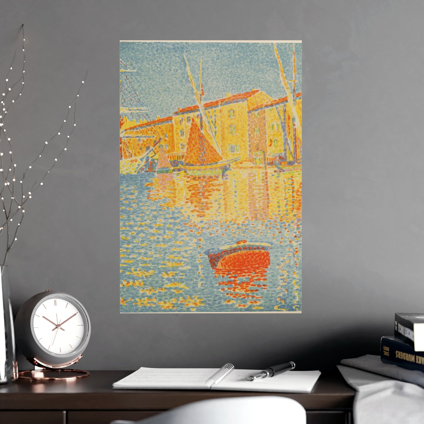 The Buoy La Bouee - Signac Fine Art Poster