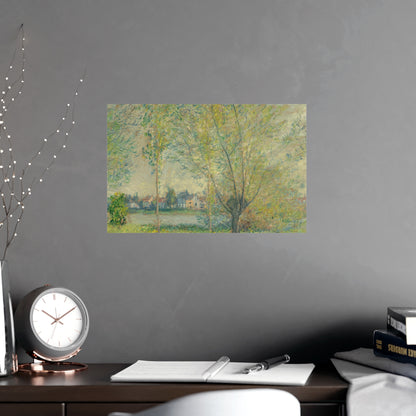The Willows - Peaceful Landscape Fine Art Poster